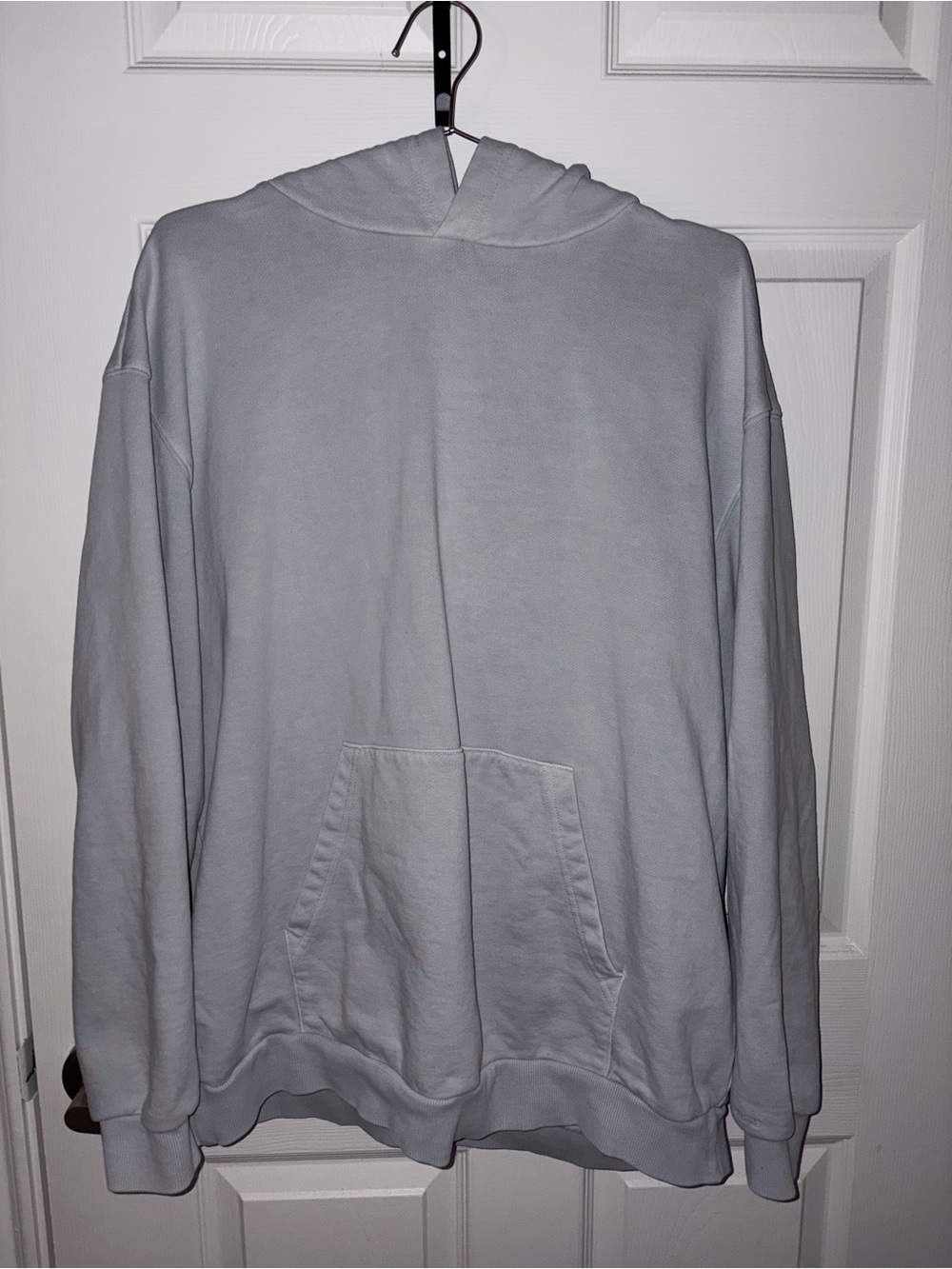 Skims Cotton Hoodie Size L in Zen Blue